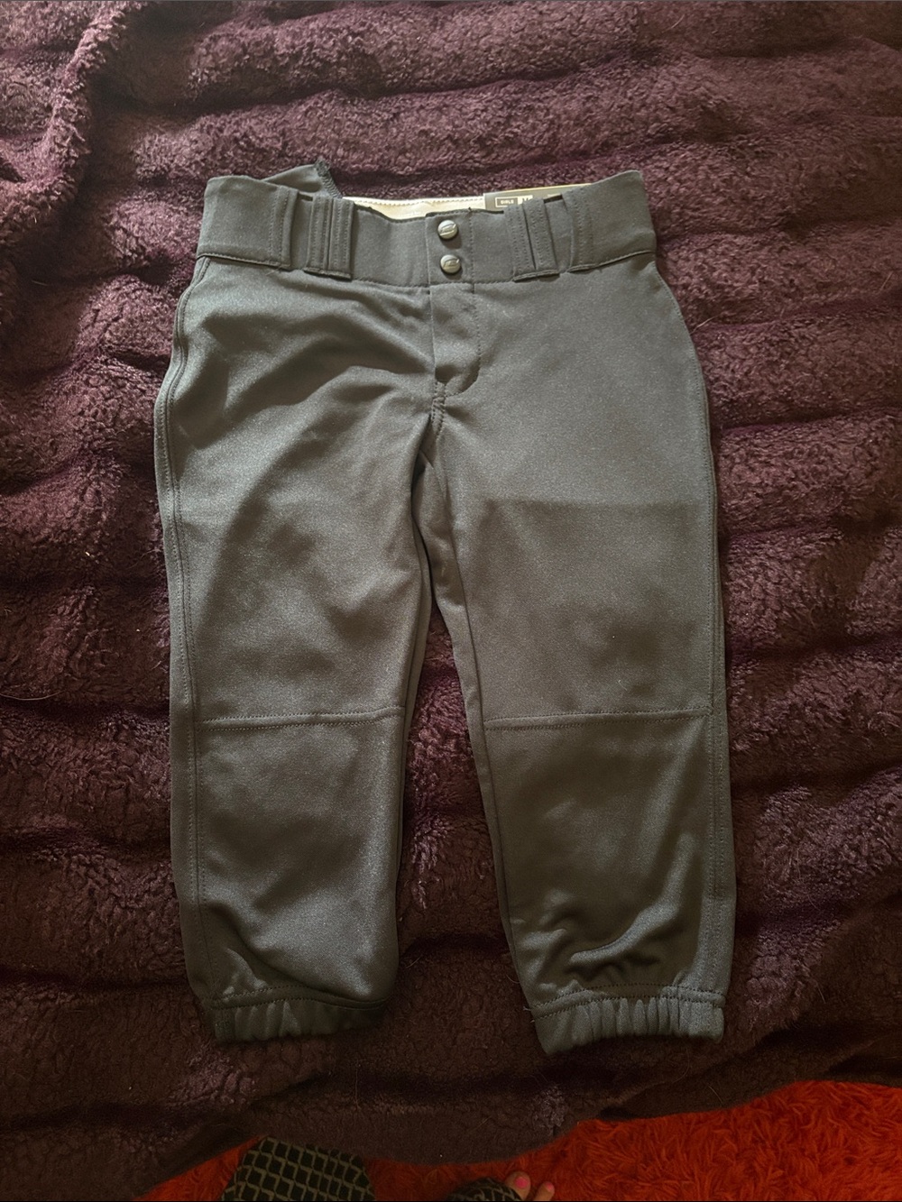 NWT Champro Black Youth Athletic Softball Pants